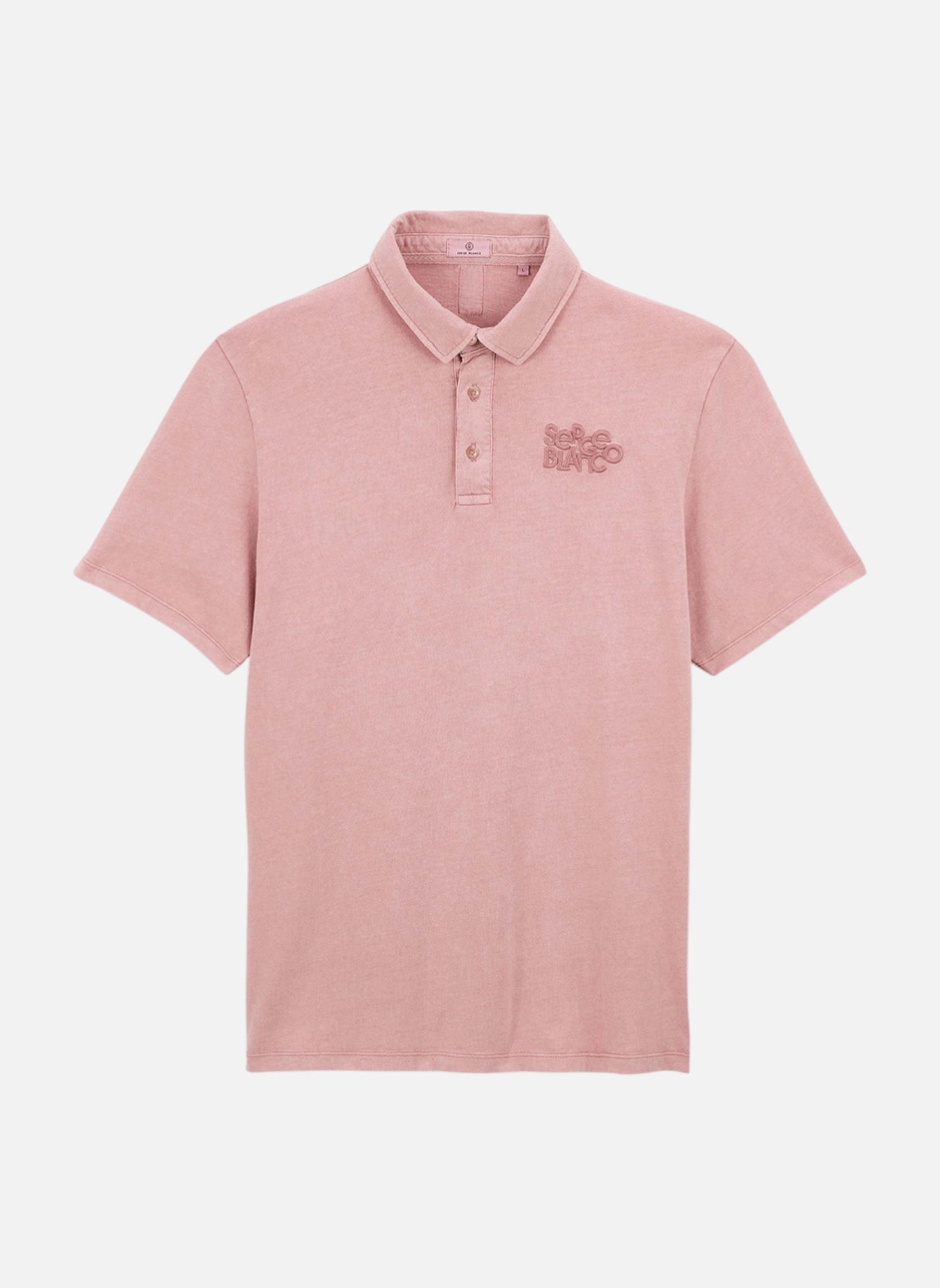 Polos Polo MC homme rose Serge Blanco Polos Polo MC homme rose Rose