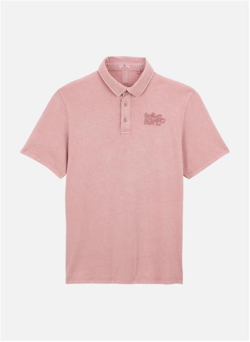 Serge Blanco Polos Polo MC homme rose