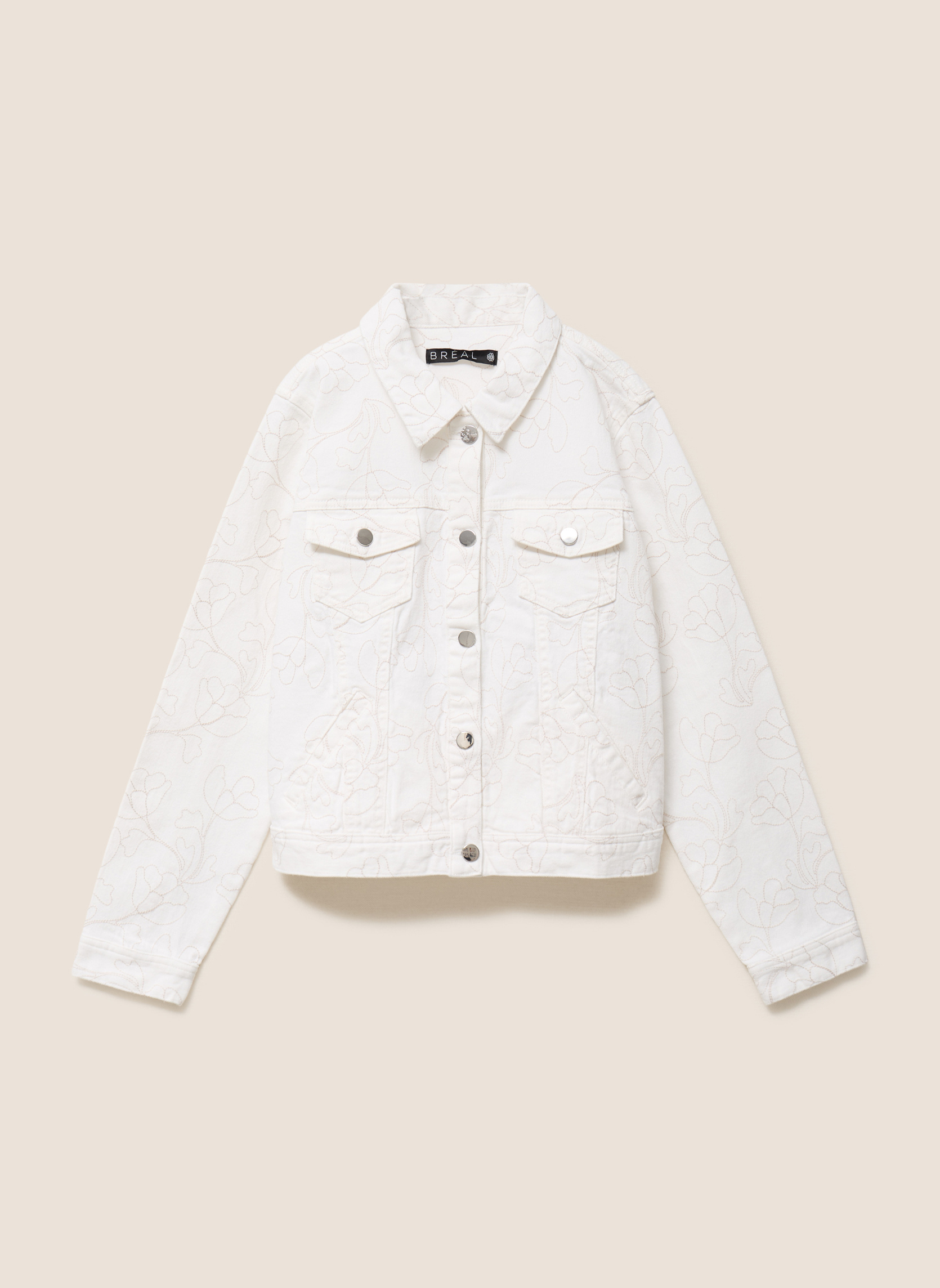 Vestes en jean VENELYA femme blanc Bréal Vestes en jean VENELYA femme blanc Blanc