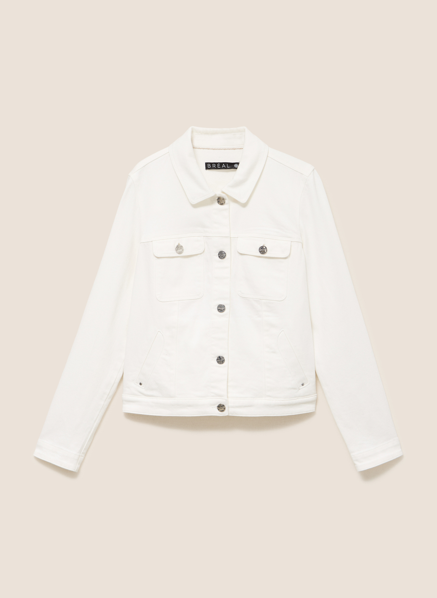 Vestes en jean VENADIMUNIE femme blanc Bréal Vestes en jean VENADIMUNIE femme blanc Blanc