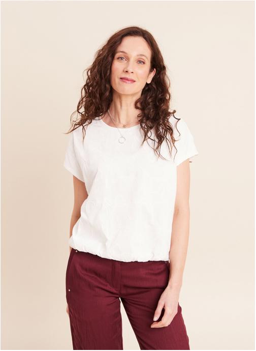 Bréal Tee-shirts TECORDIFLO femme blanc
