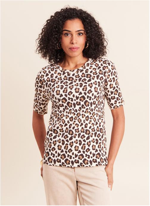 Bréal Tee-shirts TECOLTIPRI femme marron