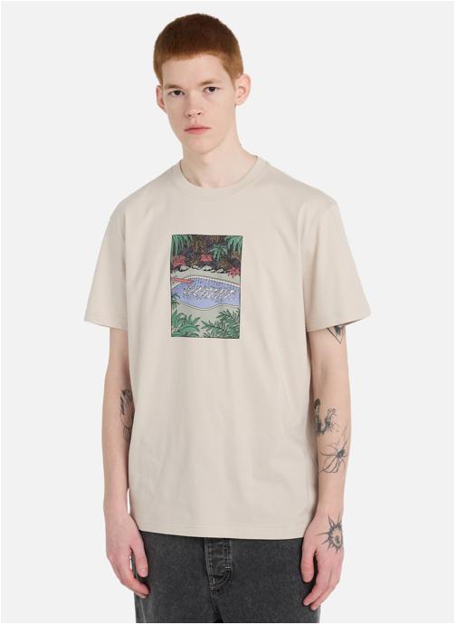 Element Tee-shirts Poolside homme beige