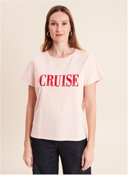 Bréal Tee-shirts TIPERLITA femme rose
