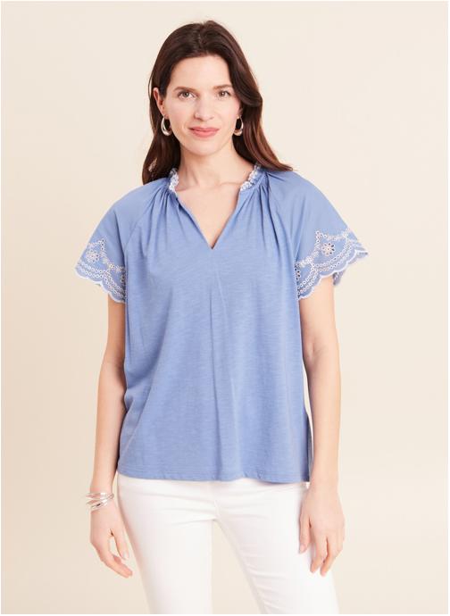 Bréal Tee-shirts TESLUBROD femme bleu