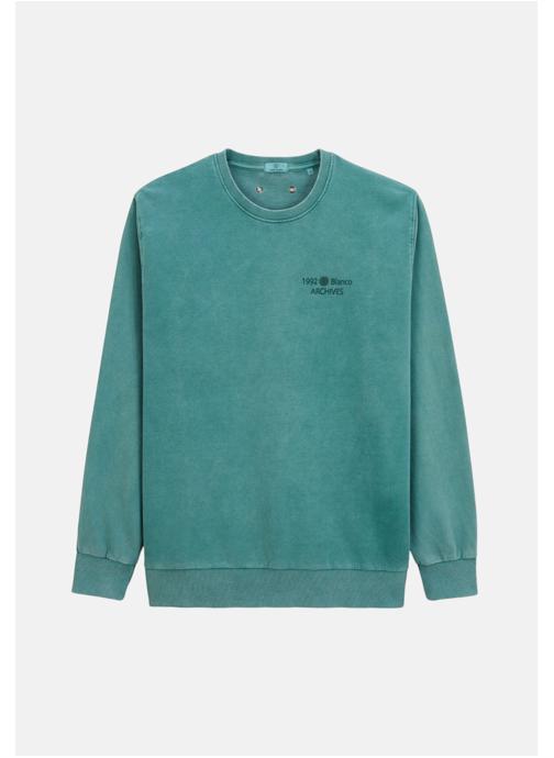 Serge Blanco Sweats à capuche Sweat homme vert