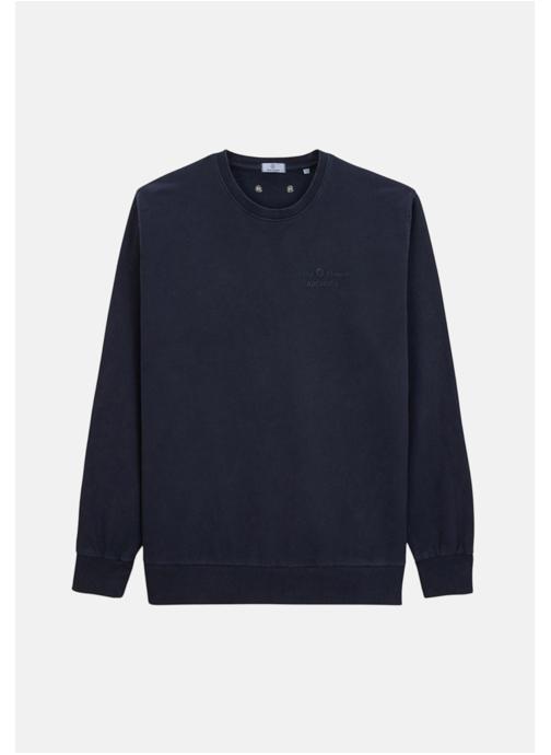 Serge Blanco Sweats à capuche Sweat homme bleu