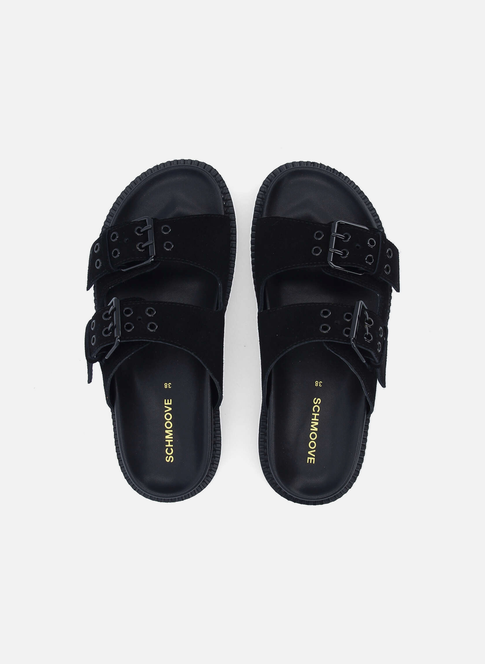 Sandales Sandales et nu-pieds STELLA BUCKLE W femme noir Schmoove Sandales Sandales et nu-pieds STELLA BUCKLE W femme noir Noir