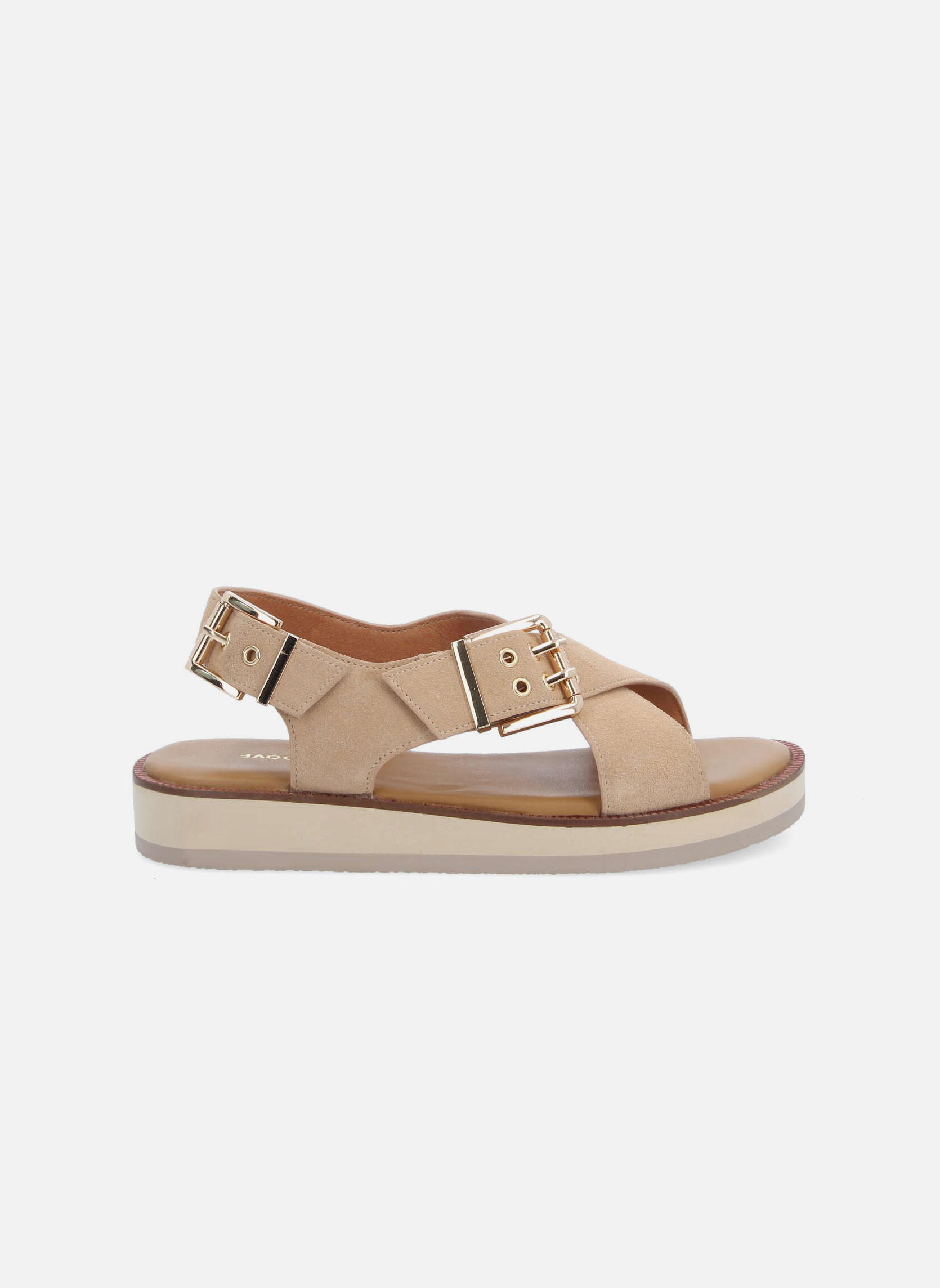 Sandales Sandales et nu-pieds SIGUI CROSS SANDAL W femme beige Schmoove Sandales Sandales et nu-pieds SIGUI CROSS SANDAL W femme beige Beige
