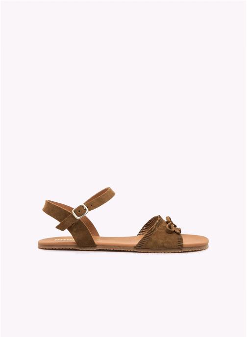 MTNG Sandales Sandales plates Femme MTNG FREE CLEO beige femme marron