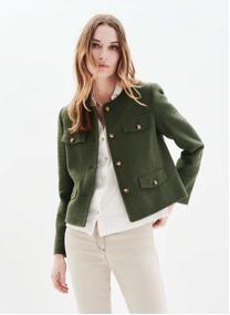Vestes 251V-VEGETAL femme vert Caroll Vestes 251V-VEGETAL femme vert Kaki