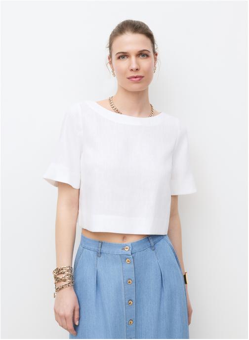 Caroll Blouses 251C-CYNTHIA1 femme blanc