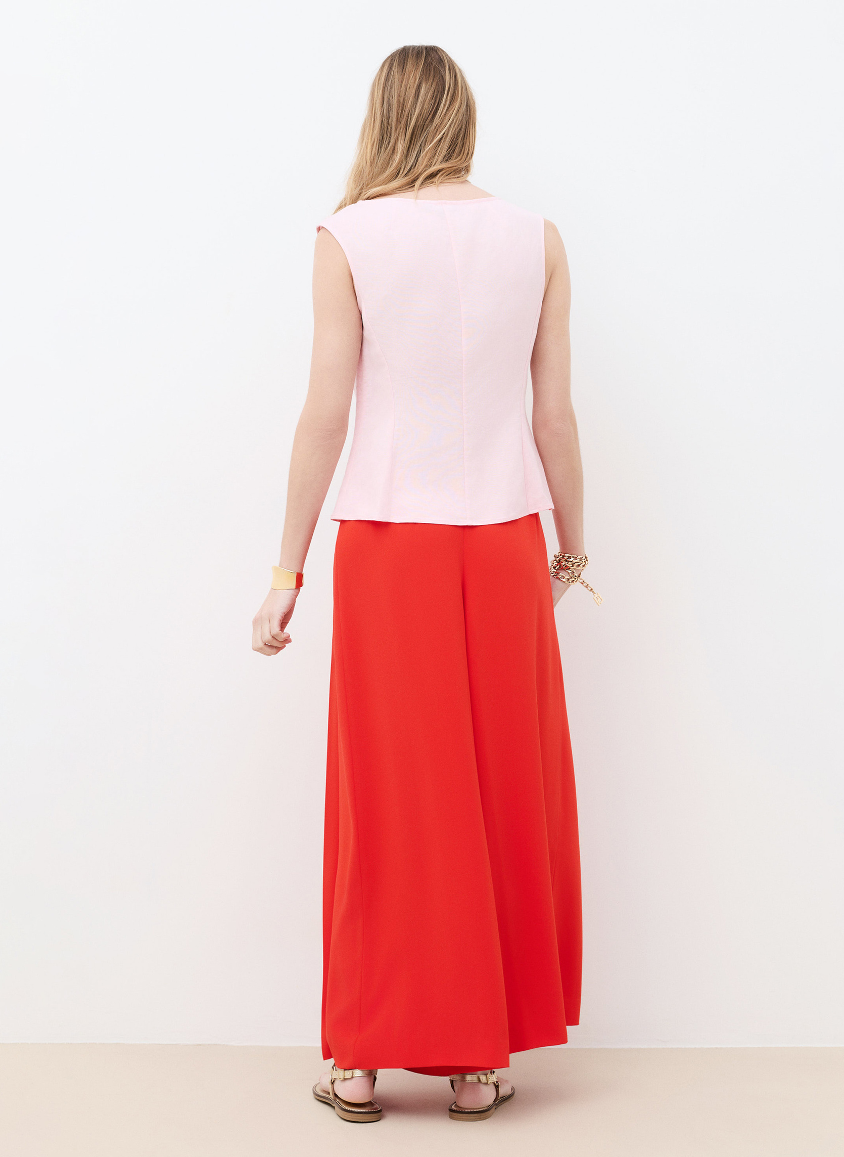 Blouses 261C-CINDY femme rose Caroll Blouses 261C-CINDY femme rose Rose clair