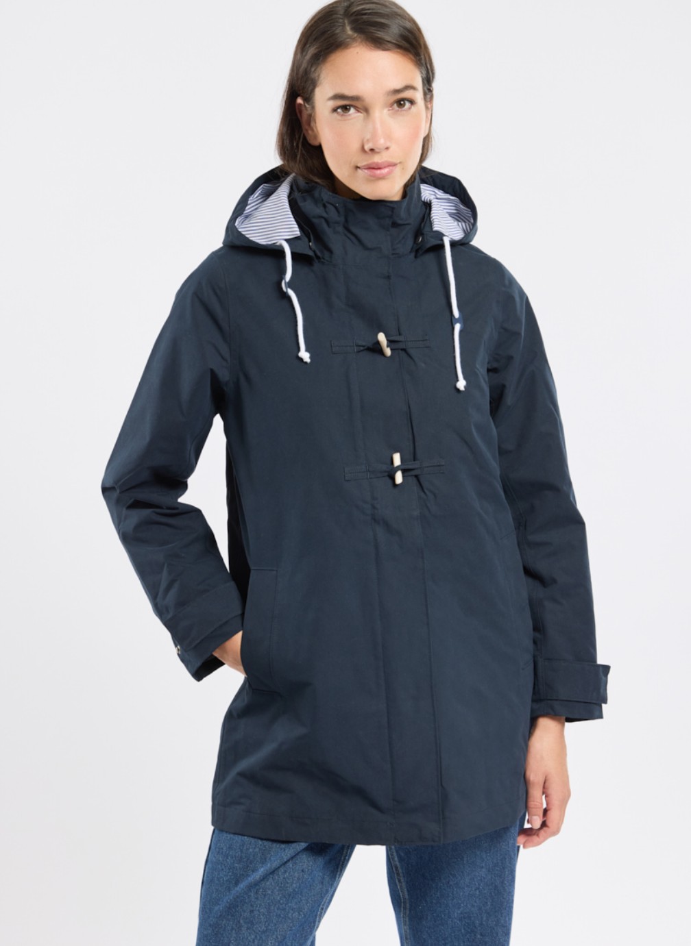 Parkas Parka Bowline ciel femme bleu Bermudes Parkas Parka Bowline ciel femme bleu Bleu foncé