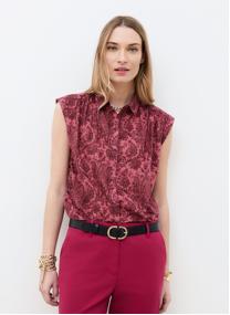 Chemises 261C-CELORA femme rouge Caroll Chemises 261C-CELORA femme rouge Rouge