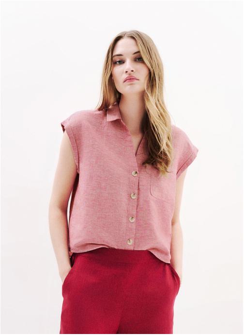 Caroll Chemises 251C-CEMILA femme bordeaux