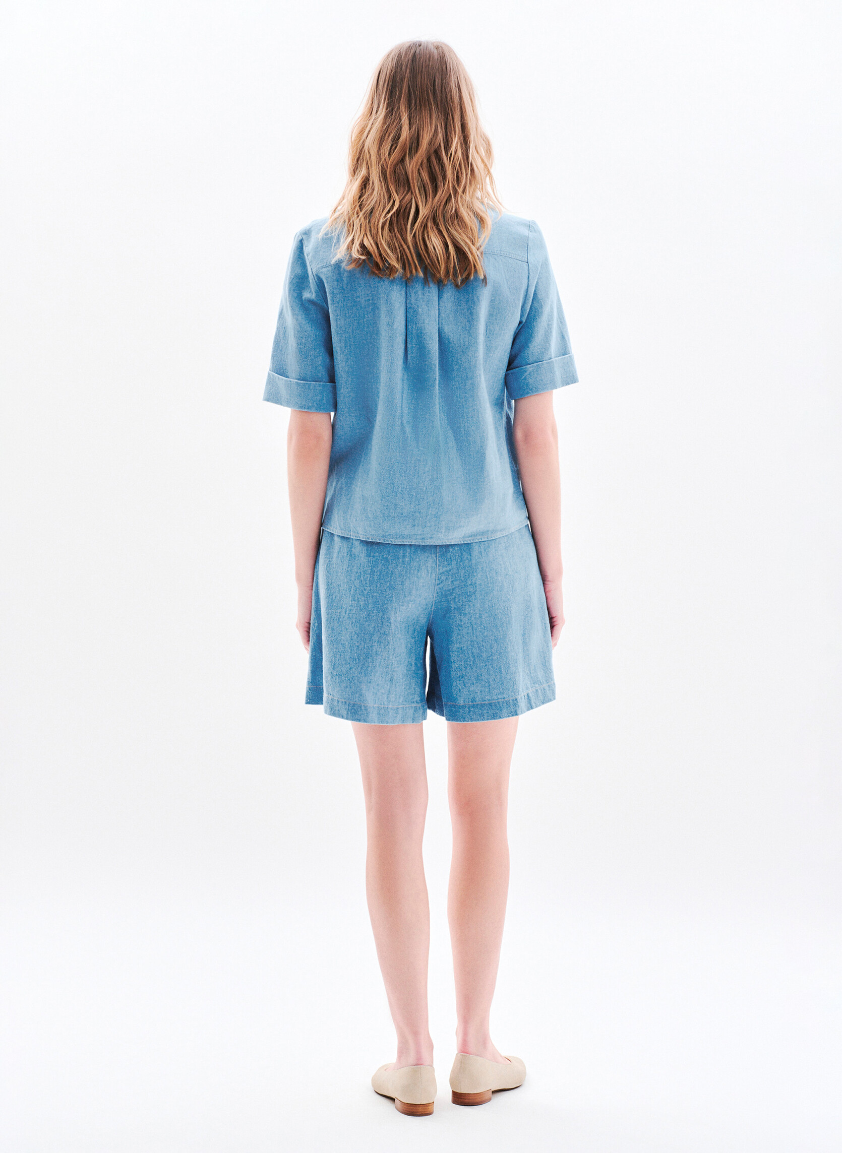 Chemises 251C-CARRIS femme bleu Caroll Chemises 251C-CARRIS femme bleu Bleu