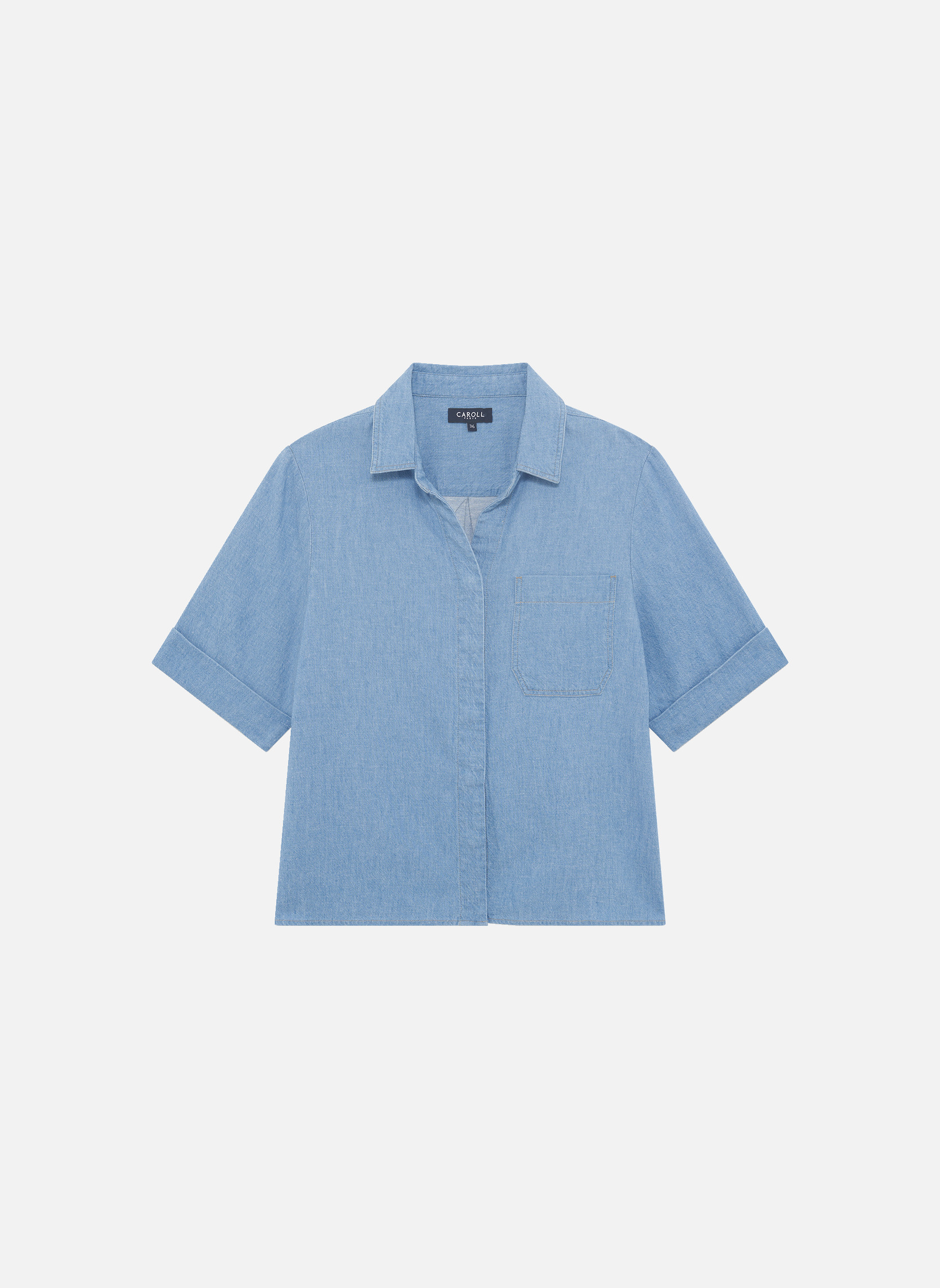 Chemises 251C-CARRIS femme bleu Caroll Chemises 251C-CARRIS femme bleu Bleu