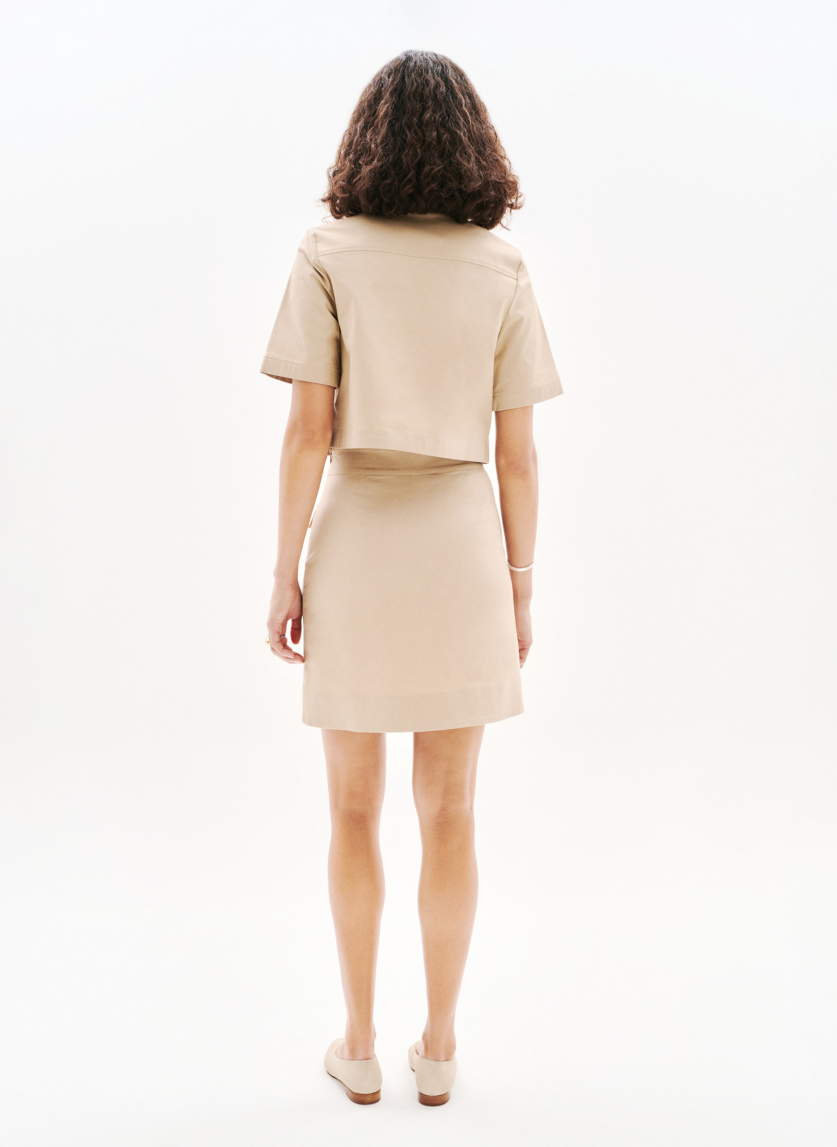 Caroll Chemises Chemises - 252C-CLEO2 femme beige | Sarenza France