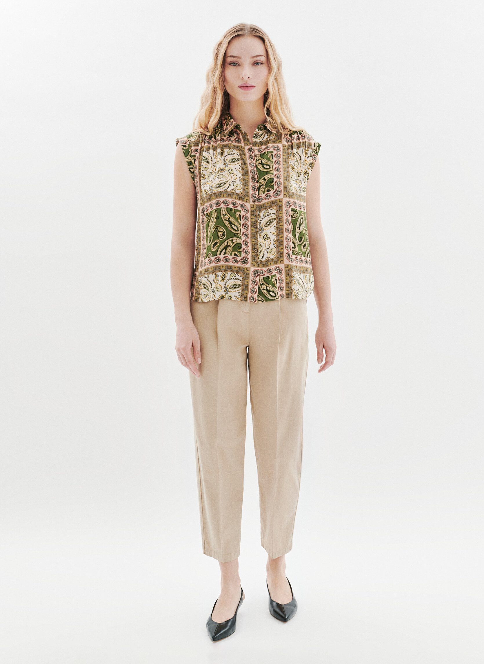 Caroll Chemises Chemises - 252C-CELORA2 femme vert | Sarenza France