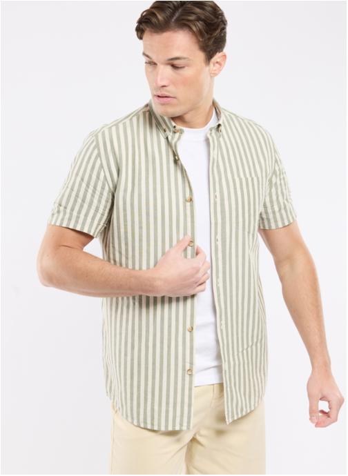 Bermudes Chemises Chemise Ersonico adriatique homme vert