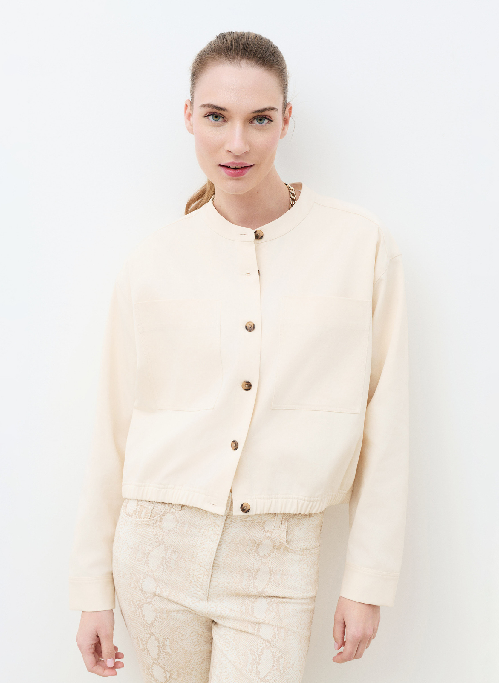 Blousons 261V-VOYAGE femme beige Caroll Blousons 261V-VOYAGE femme beige Beige