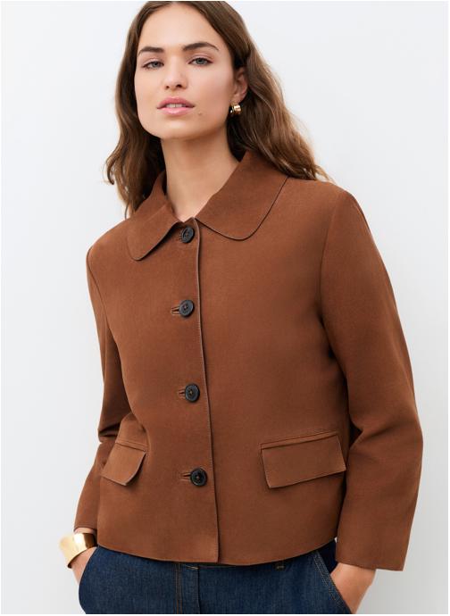 Caroll Blousons 261V-VBRIELLE femme marron