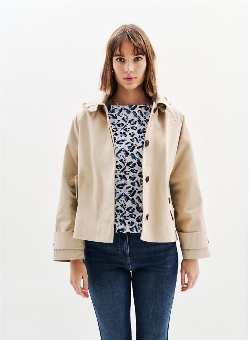 Caroll Trench-coats 251G-GAYA2 femme beige