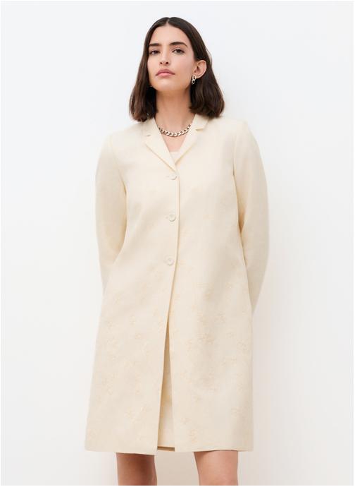 Caroll Manteaux classiques 261G-GWILLIAM femme beige