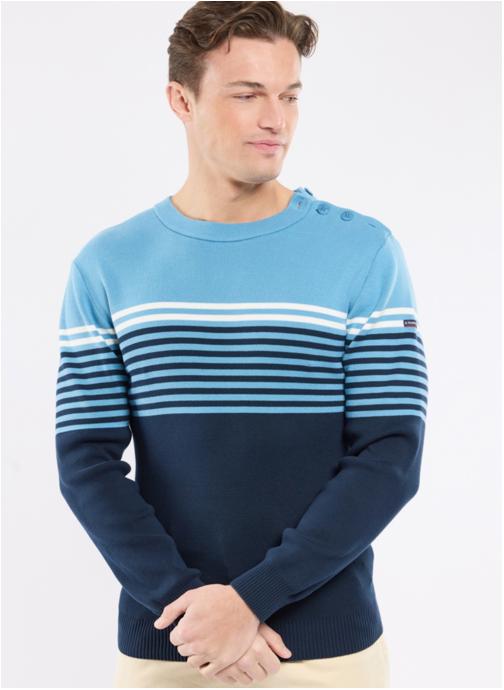Armor Lux Pulls Pull 74774 marine deep/yellow e24/mil homme bleu