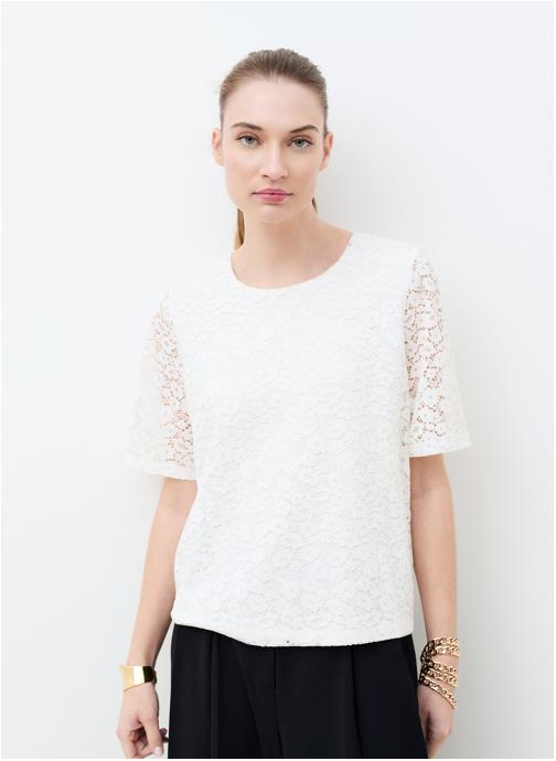 Caroll Tee-shirts 261T-TBOB femme blanc