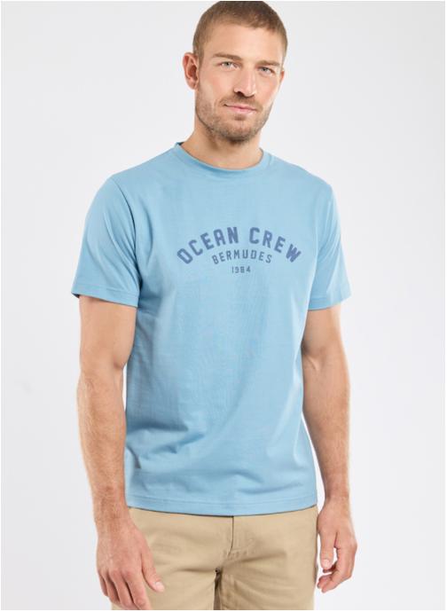 Bermudes Tee-shirts T-shirt Vara adriatique homme bleu