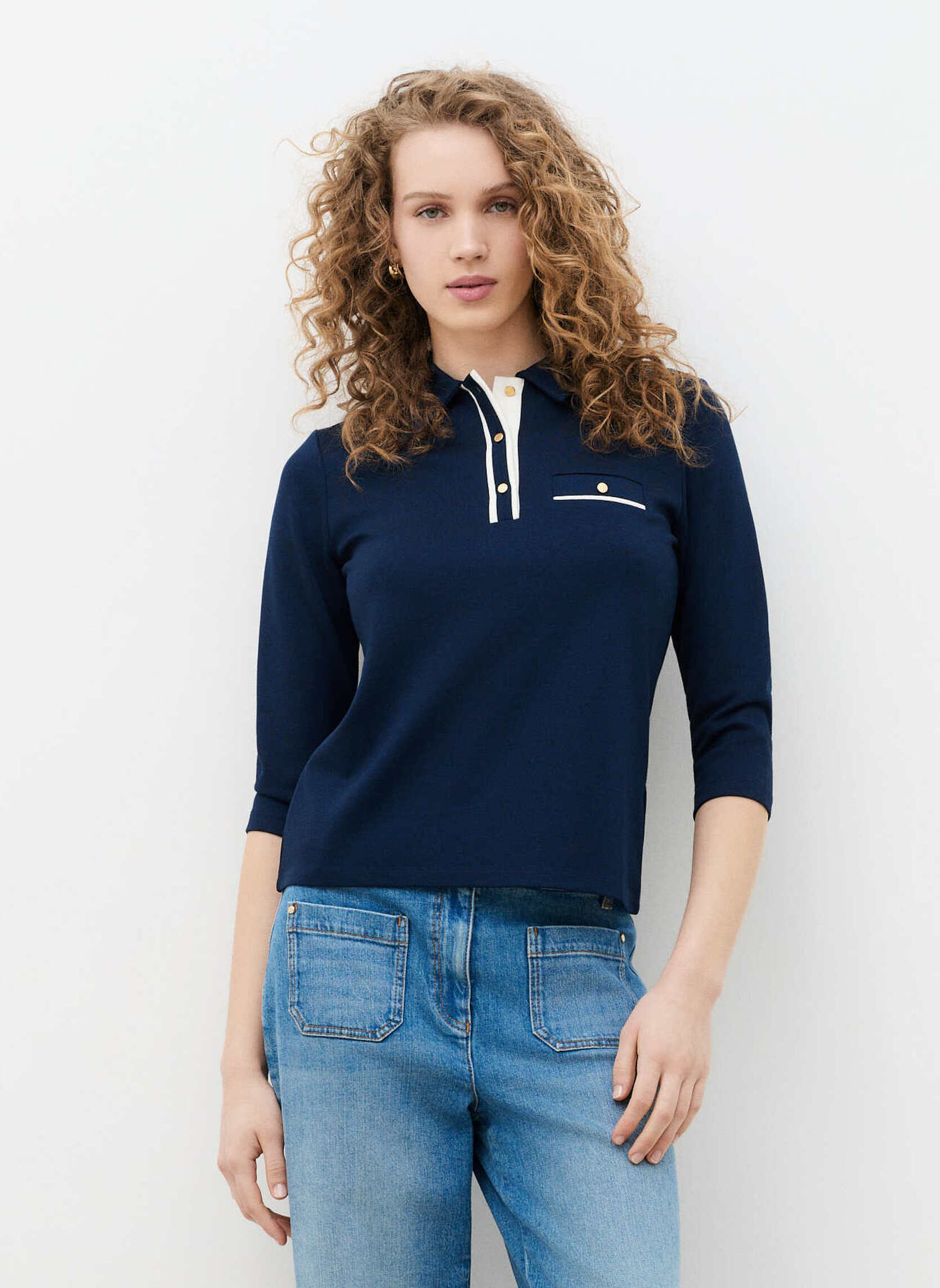Tee-shirts 261T-TMILOU femme bleu Caroll Tee-shirts 261T-TMILOU femme bleu Bleu marine