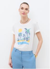 Tee-shirts 261T-TIM-RELAX femme blanc Caroll Tee-shirts 261T-TIM-RELAX femme blanc Blanc