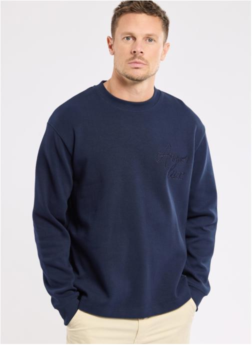 Armor Lux Sweats à capuche Sweat 74825 marine deep homme bleu