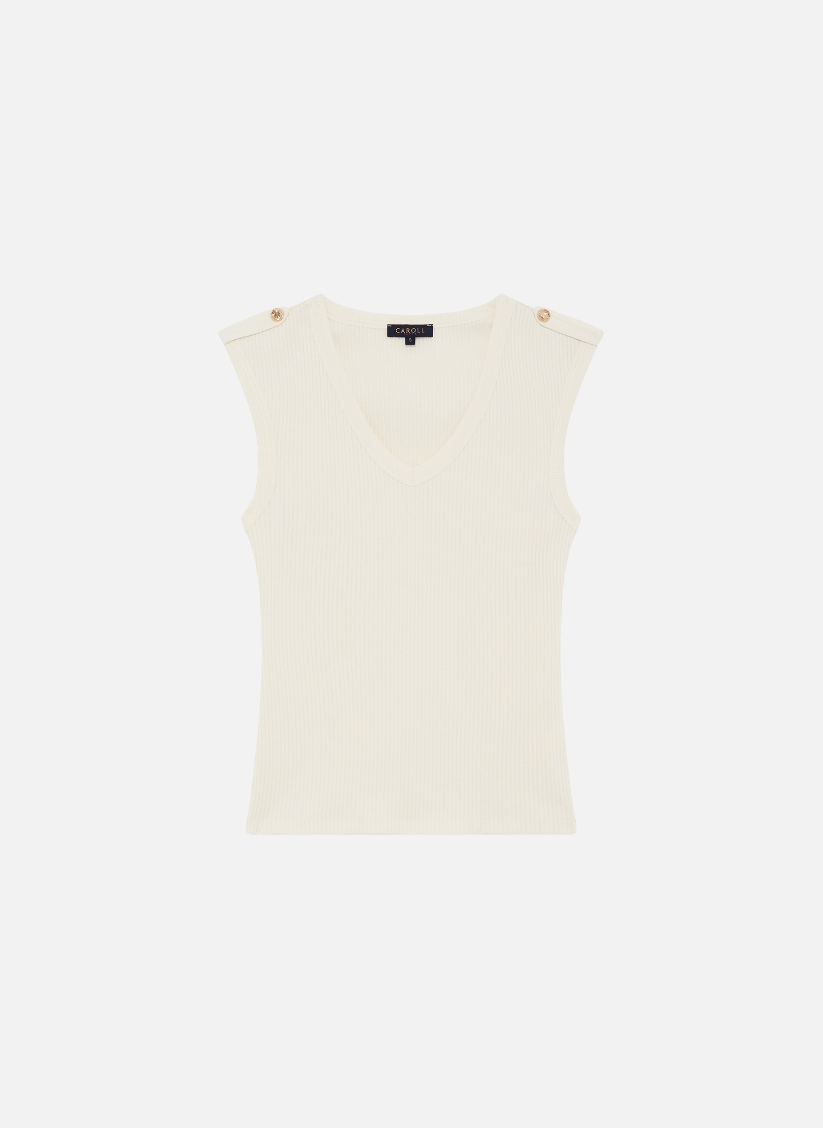 Débardeurs 261T-TVIAGGIO femme beige Caroll Débardeurs 261T-TVIAGGIO femme beige Beige