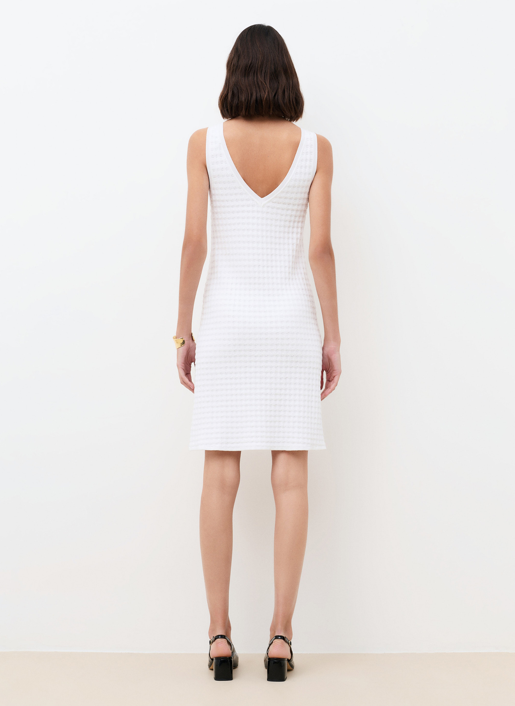 Robes 261R-RMALIA femme blanc Caroll Robes 261R-RMALIA femme blanc Blanc