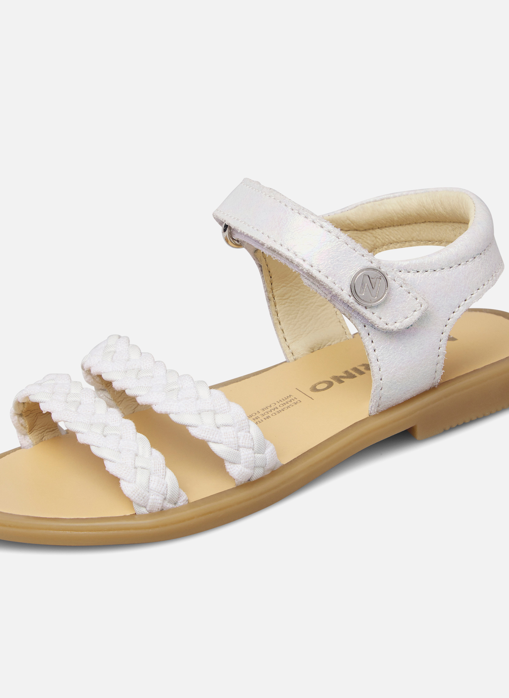 Sandales Sandales ILMY Blanc- fille blanc Naturino Sandales Sandales ILMY Blanc- fille blanc Blanc