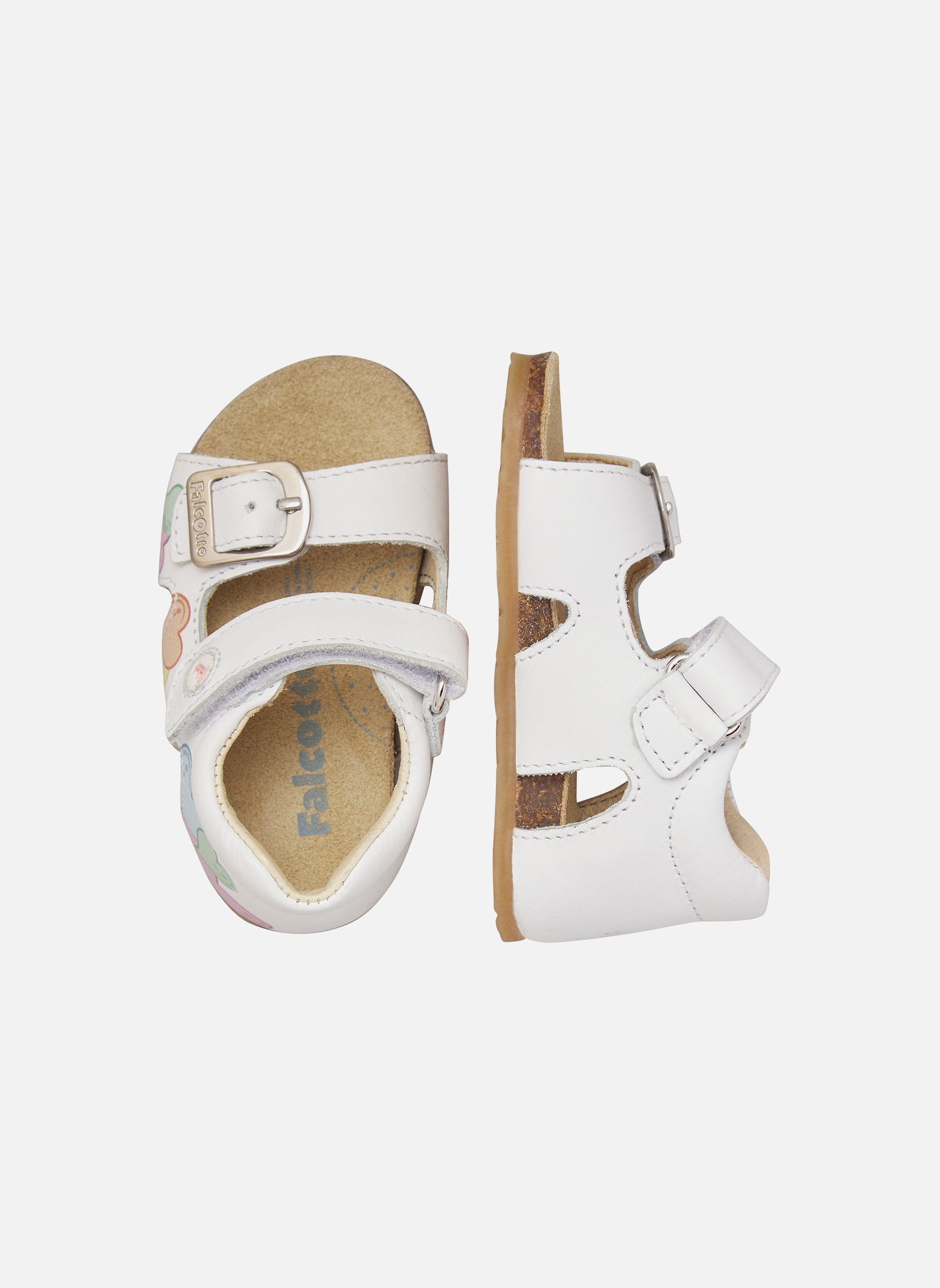Sandales Sandales BYMIA Blanc- fille blanc Falcotto Sandales Sandales BYMIA Blanc- fille blanc Blanc