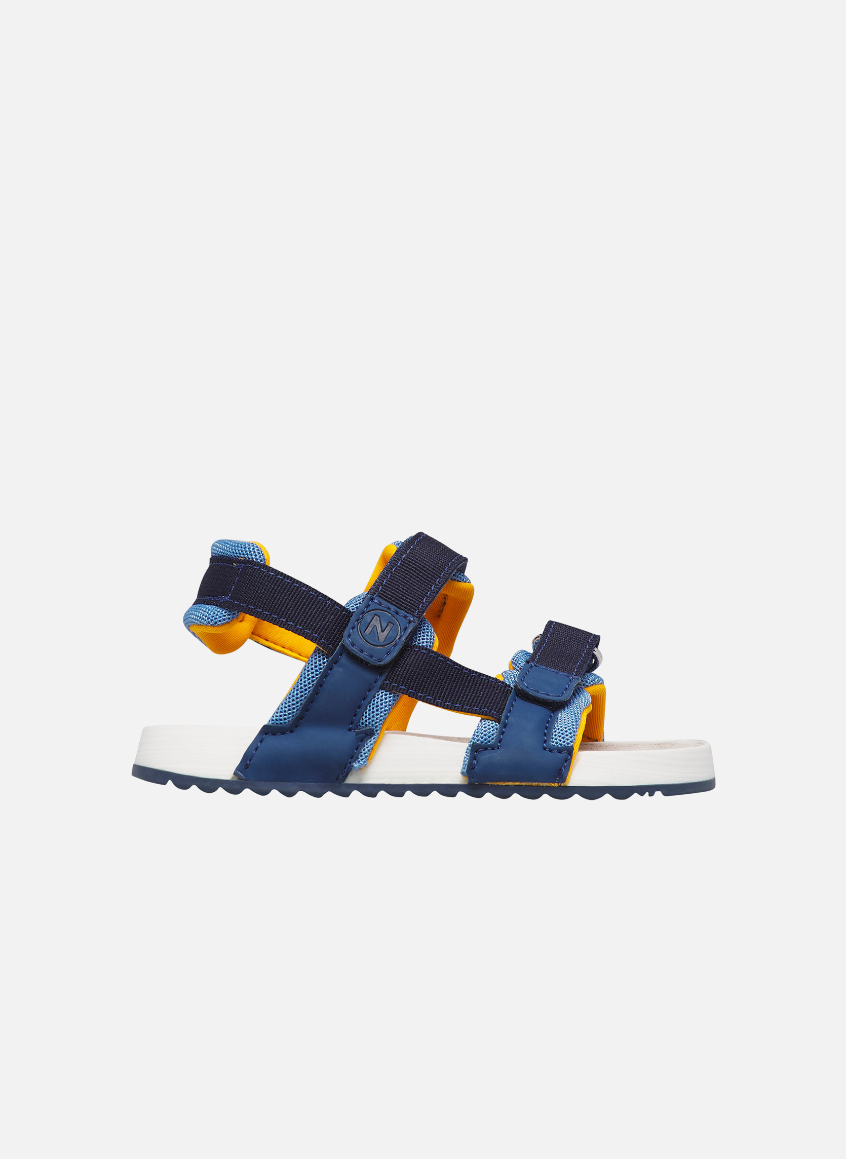 Sandales Sandales JAFFOR. Marine-Orange garçon bleu Naturino Sandales Sandales JAFFOR. Marine-Orange garçon bleu Bleu
