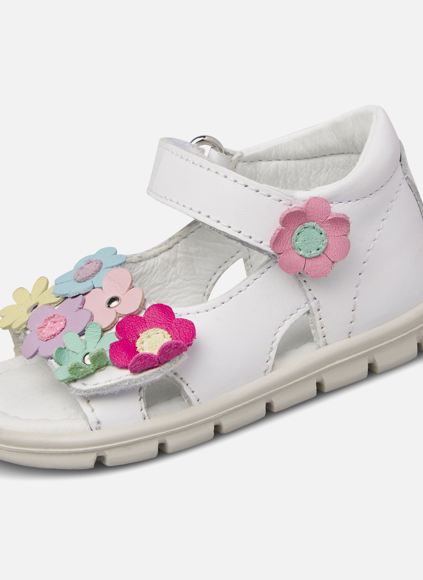 Sandales Sandales SLAMMY Blanc- fille blanc Falcotto Sandales Sandales SLAMMY Blanc- fille blanc Blanc