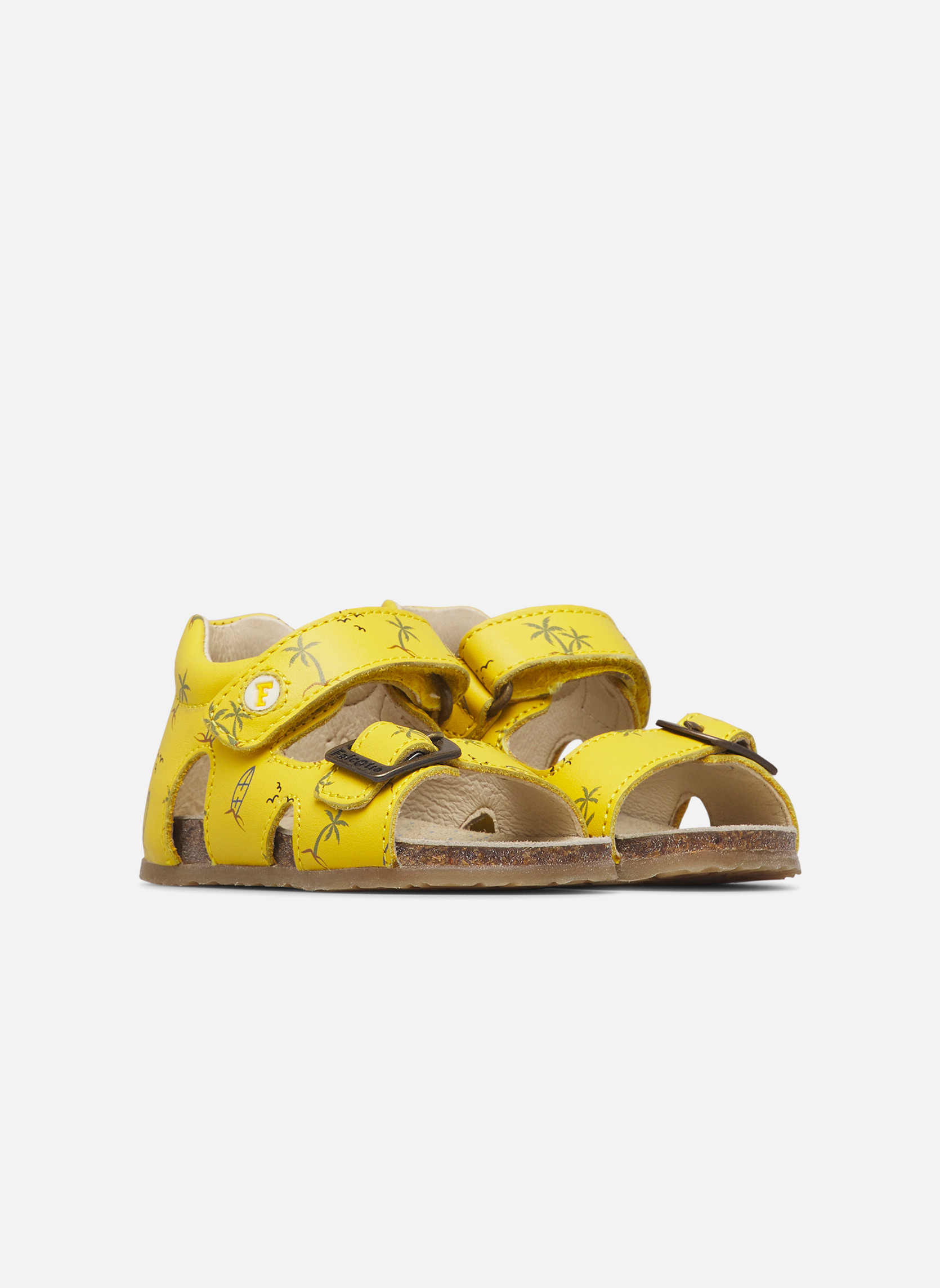 Sandales Sandales BEA Jaune- garçon jaune Falcotto Sandales Sandales BEA Jaune- garçon jaune Jaune