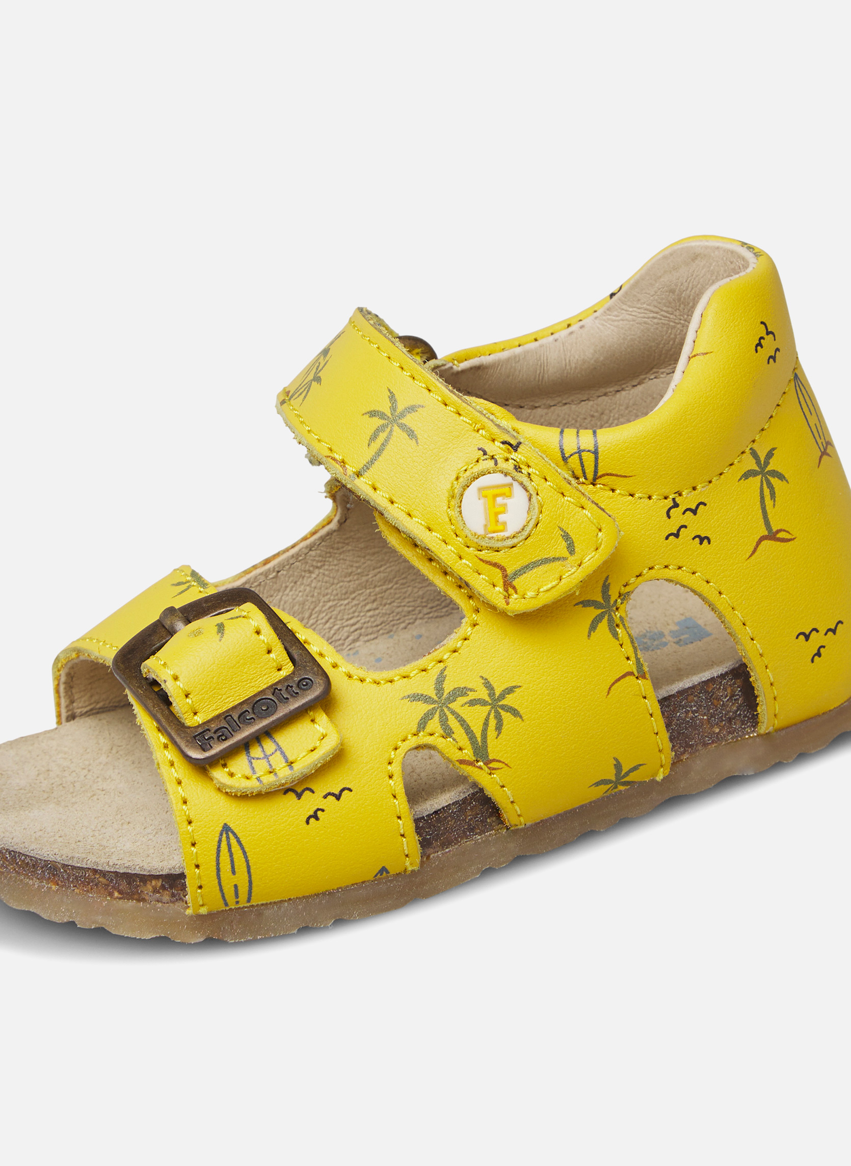 Sandales Sandales BEA Jaune- garçon jaune Falcotto Sandales Sandales BEA Jaune- garçon jaune Jaune
