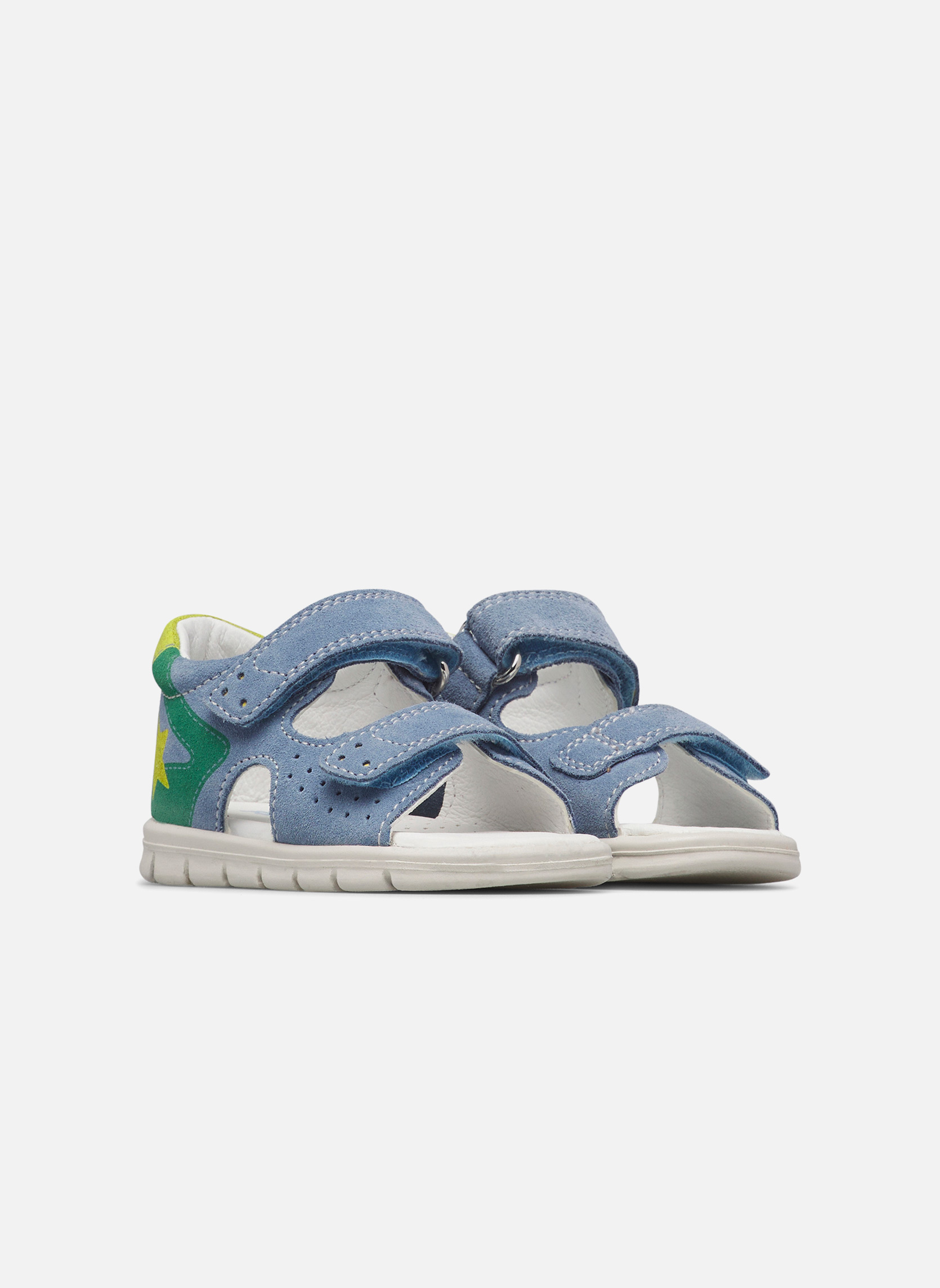 Sandales Sandales FUBBI Vert- garçon bleu Falcotto Sandales Sandales FUBBI Vert- garçon bleu Bleu clair