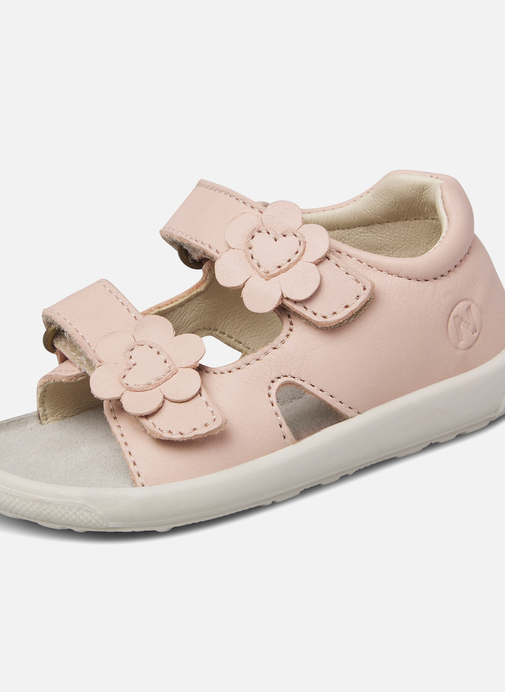 Sandales Sandales AUGUST 3 Rose poudré- fille rose Naturino Sandales Sandales AUGUST 3 Rose poudré- fille rose Rose clair