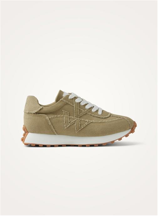 Vanessa Wu Baskets basses FLOW Staple femme vert