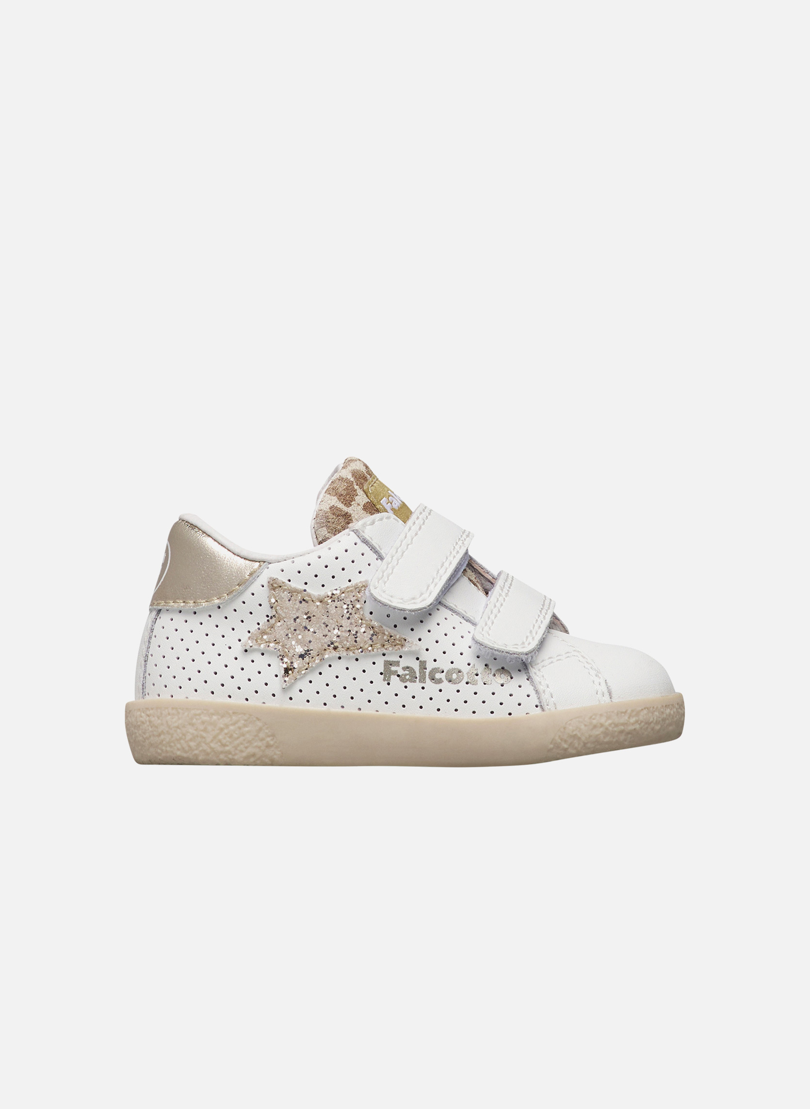 Baskets basses Sneakers ALNOITE 2 VL. Blanc-Platine- fille blanc Falcotto Baskets basses Sneakers ALNOITE 2 VL. Blanc-Platine- fille blanc Blanc