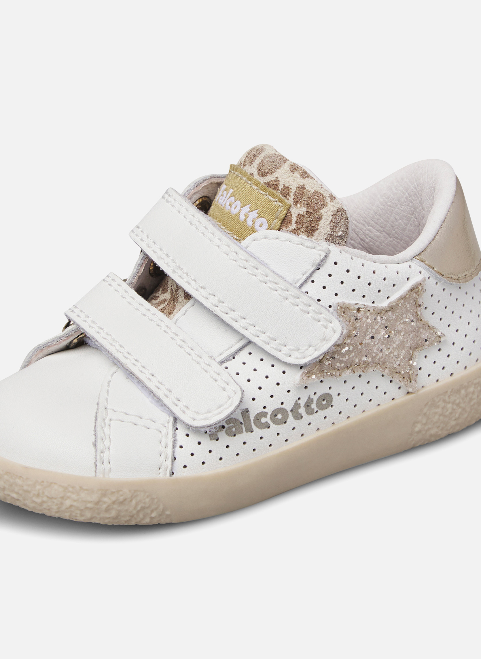 Baskets basses Sneakers ALNOITE 2 VL. Blanc-Platine- fille blanc Falcotto Baskets basses Sneakers ALNOITE 2 VL. Blanc-Platine- fille blanc Blanc