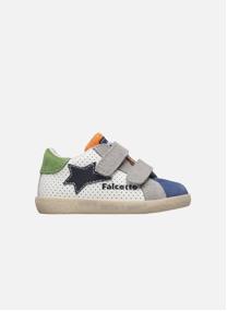 Baskets basses Sneakers ALNOITE 2 VL. Gris-Bleu- garçon blanc Falcotto Baskets basses Sneakers ALNOITE 2 VL. Gris-Bleu- garçon blanc Blanc & bleu