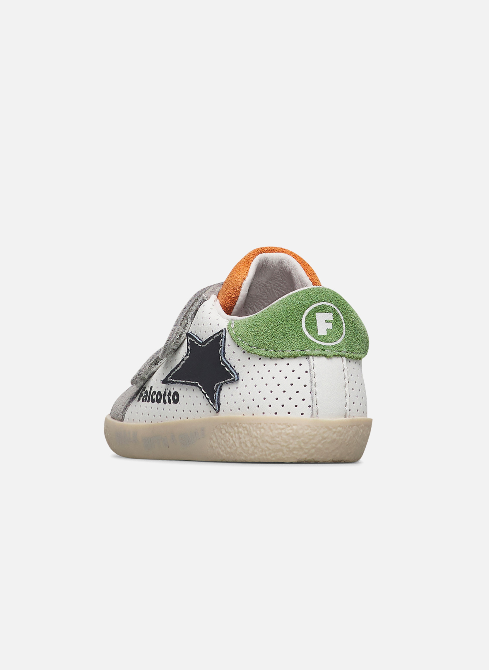 Baskets basses Sneakers ALNOITE 2 VL. Gris-Bleu- garçon blanc Falcotto Baskets basses Sneakers ALNOITE 2 VL. Gris-Bleu- garçon blanc Blanc & bleu